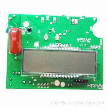 4-layered PCB Assembly for Routers, SMD + DIP Assembly Process and 206-piece Components Pin Quantity